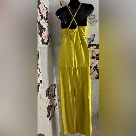 Mustard yellow long dress - Picture 2 of 4